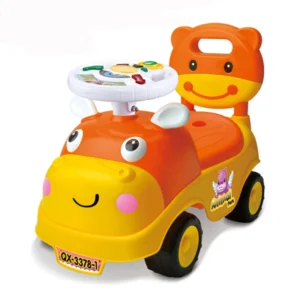 Factory Price Newest Walker Ride on Toy Sliding Car Pushing Cart With Sound