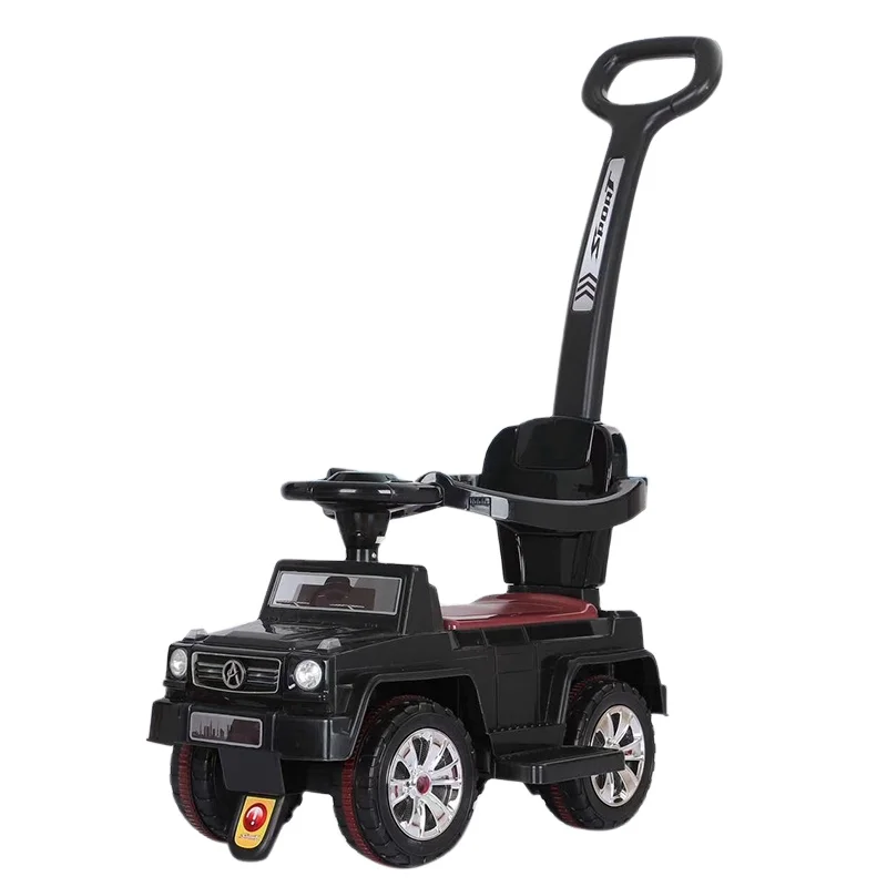 Factory Price Quality Kids Pushing Car Baby Push Walker Children Ride on Sliding Cars With Push Handle Foot on Floor Kids Toy