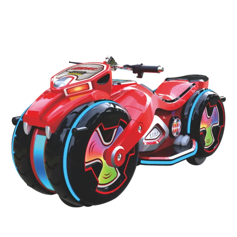 Factory Price Ride on Electric Bumper Car for Kids Amusement Park Radar Sensor Swipe Cards Motorcycle Rides Battery Car for Sale