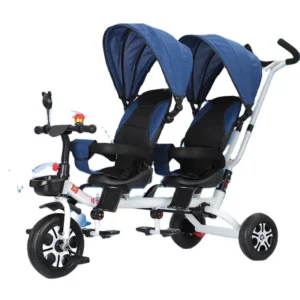 Factory Sale Baby Cycle Multirole 2 Row Kids Stroller Children Scooter 3 Wheels Kids Bike Folding Baby Tricycle for 1 6 Years