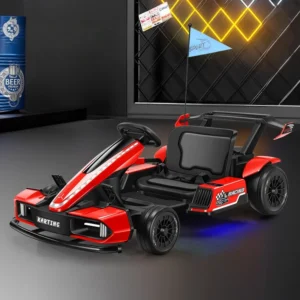Factory Sold Four Wheel Electric Drift Go Kart for Kids for Adults Dual Motor 12v 24v 10AH Plastic for Ages 2 4 Years