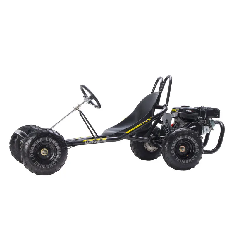 Factory Supply 212CC Adult Go Kart Petrol Powered Bulk Off-Road Recreational Kart Leisure Go Kart