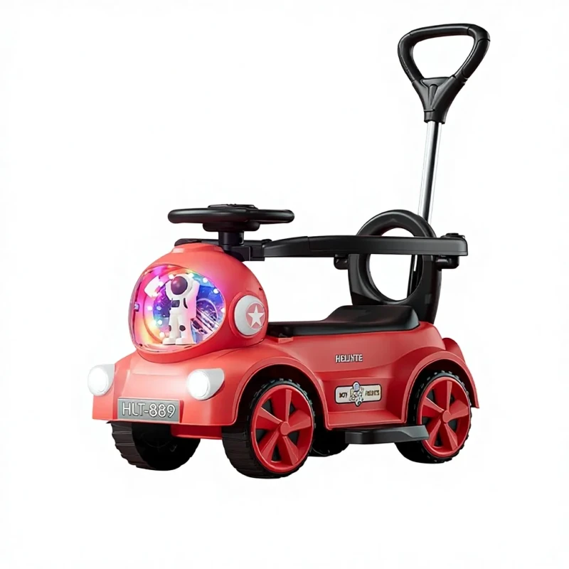 Factory Supply Music and Light Toddler Baby Ride on Toy Sliding Car Plastic Push Kids Swing Car for Child Girls Boys