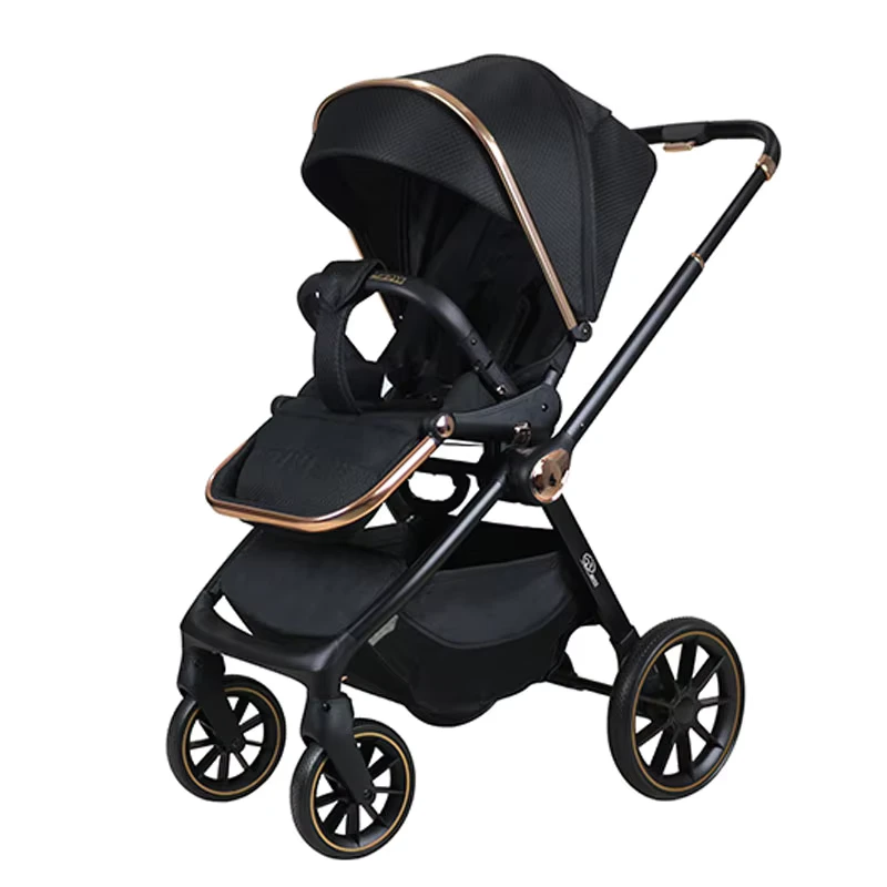 Factory Supply Reversing Lightweight 3 in 1 Pushchair Stroller Baby Buggy Two way Luxury Foldable Baby Stroller Pram