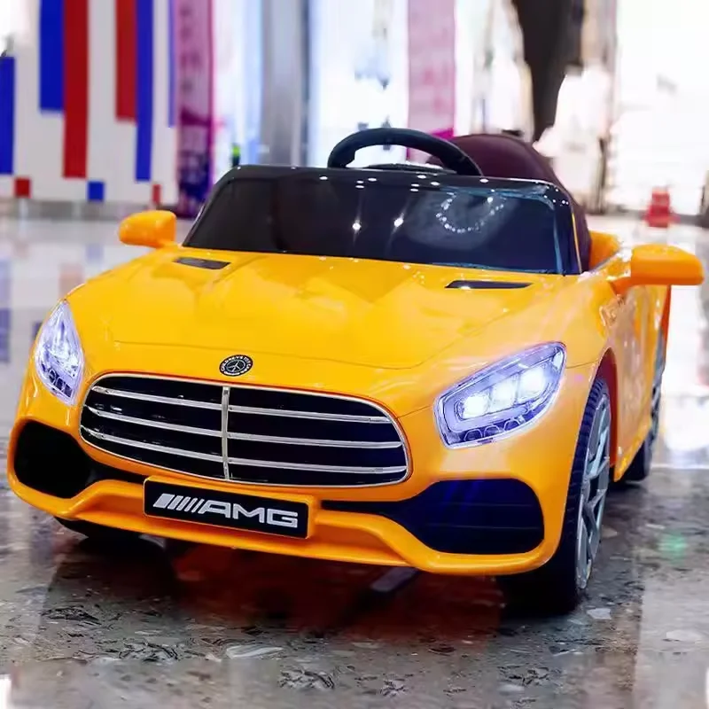 Factory Unisex Ride-on Plastic Children Toy Car Rechargeable Dual Motor Electric Kids Vehicle Children Aged 2-13 Years