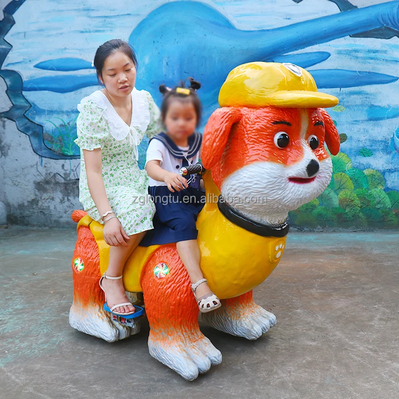 Fair Ground Colorful Kids Indoor Vivid Electric Animal Ride on Toy Electric for Mall