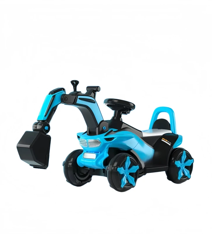 Faisionable Elevator Four-Wheel Electric Car Toy Multi-Function Sliding Elevator Ride-On Plastic Battery Children's Toy
