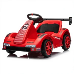 Family Electric Racing Kart Ride-On Go Kart Scooter for Kids Battery-Powered Car Type