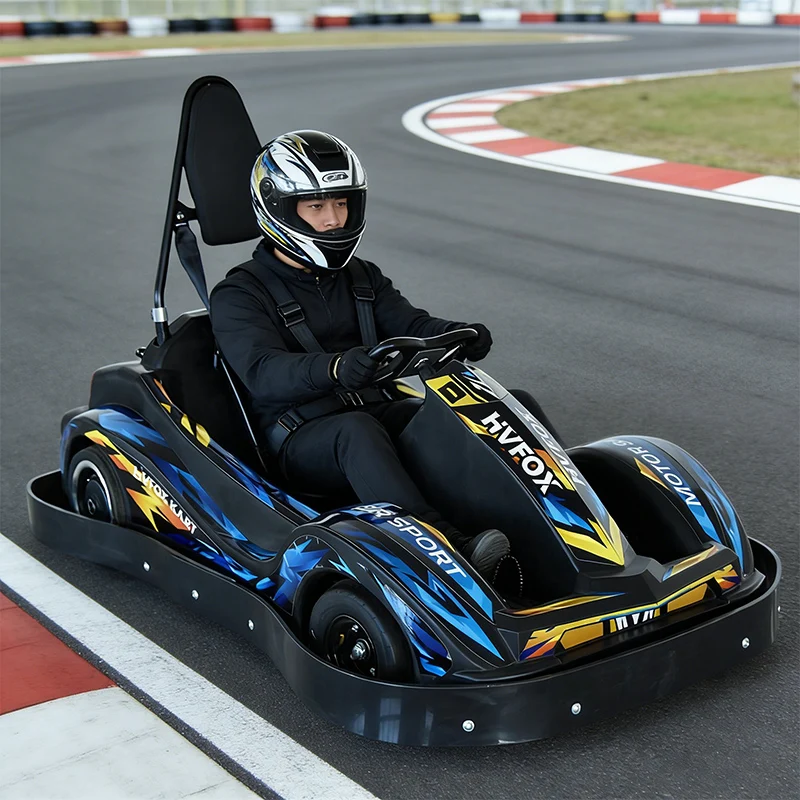 Fast Assembly Simple Structure Easy To Operate Beginner Friendly Race Electric Go Kart For Adult