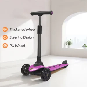 Fast Speed Foldable Self-Balancing Kick Kids Baby Scooter 3 Wheels