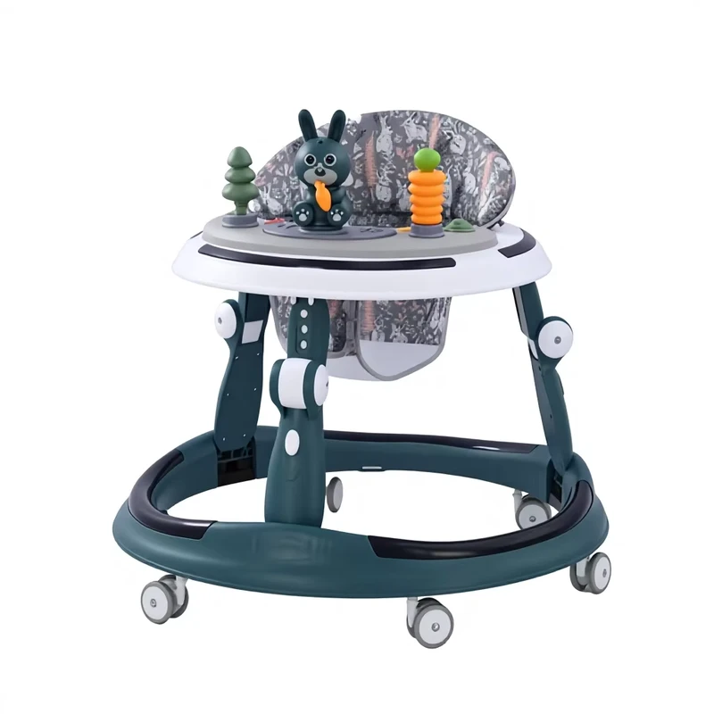 Flexible Maneuverability Baby Walker With Lockable Wheels for Safe Direction Changing Practice