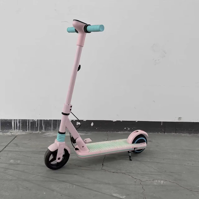 Foldable 24V Electric Foot Scooter Kids Kick Scooter for Kids 2 Wheel Electric Children Smart Scooters