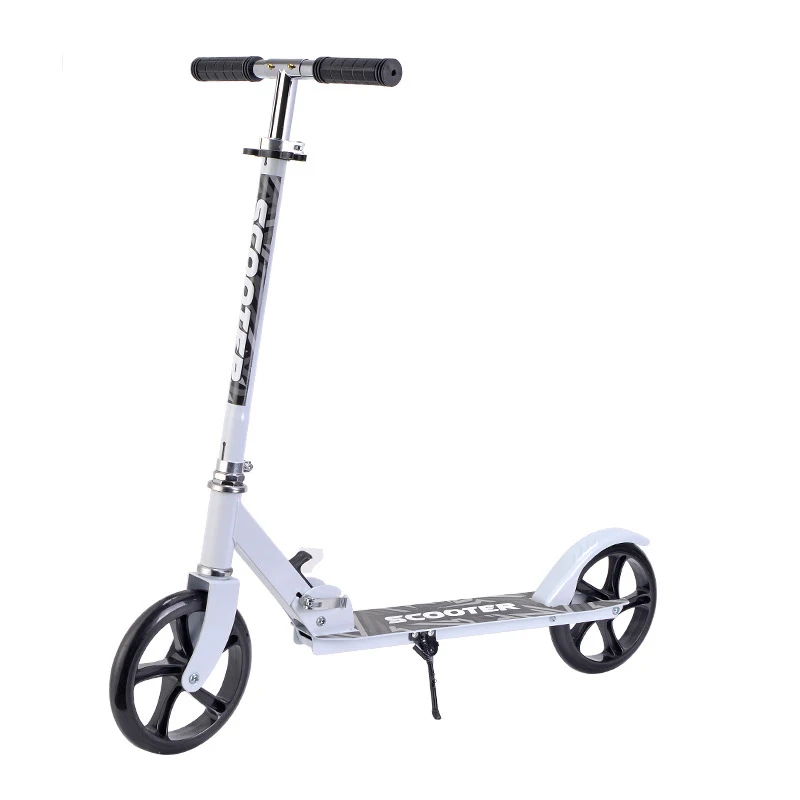 Foldable Aluminium Frame 2 Wheel Kids Scooter with Seat Height Adjustable Outdoor Use