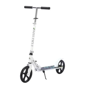 Foldable Aluminum Alloy Scooter Handbrake Skateboard Large Wheel Two Wheeler for Kids Teens
