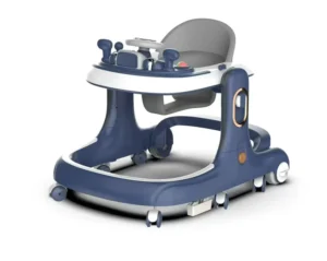 Foldable Anti O Leg Anti Tip Baby Walker Light Up Design for Infants Aged 6-18 Months
