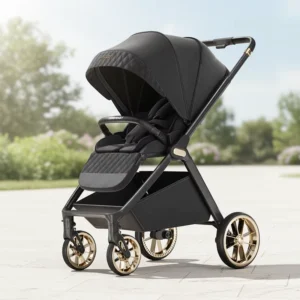 Foldable Baby Stroller Lightweight Baby Stroller Multifunctional Baby Stroller