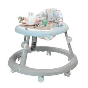 Foldable Baby Walker Musical Walking Chair Toy Kids Baby Walker with Wheels and Seat
