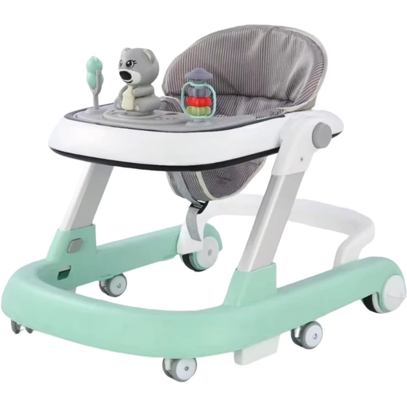 Foldable Baby Walker Sit To Stand Learning Walker Kids Push Baby Walker 3 in 1 With Wheels and Seat