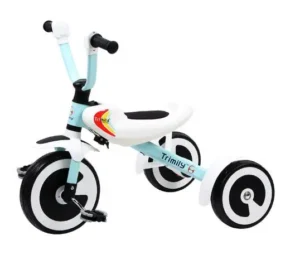 Foldable Kid Tricycle With Easy Carry Handle Quick Assembly Portable and Fun Ride On Toy for Children