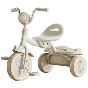 Foldable Kids Balance Bike Children Tricycles Age 24 Month to 4 Years Toddler Kids Tricycle Trike for 2.5 to 5 Year Old