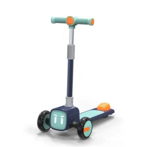 Foldable Kids Graffiti Kick Pro Scooter with 3 Wheels