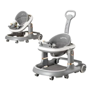 Foldable Multi Functional Anti Tip Baby Walker