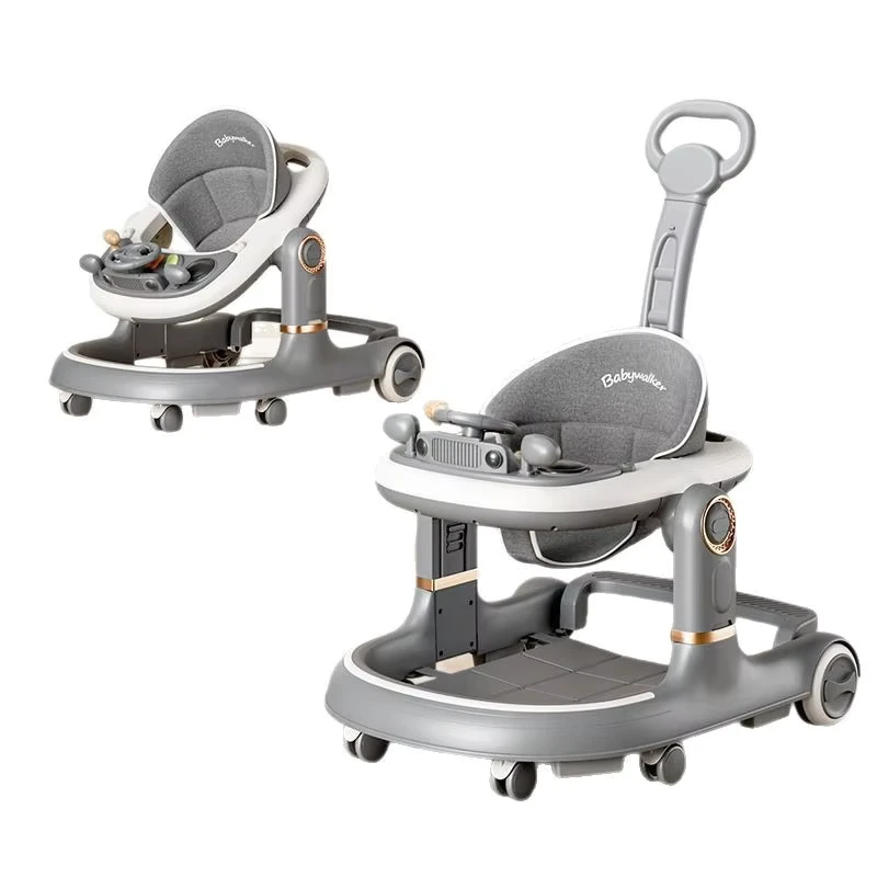 Foldable Multi Functional Anti Tip Baby Walker