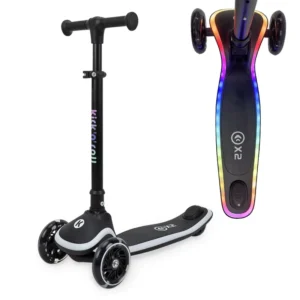 Foldable Scooter Kids Scooter for Kids Kids Scooter with Luminous Deck and Wheels