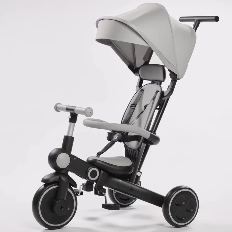 Folding Kid Tricycle Child 3 Wheel 7 in 1 Children Trike Tricycle Bike Kids Baby Tricycles for Kid 1-6 Years Children