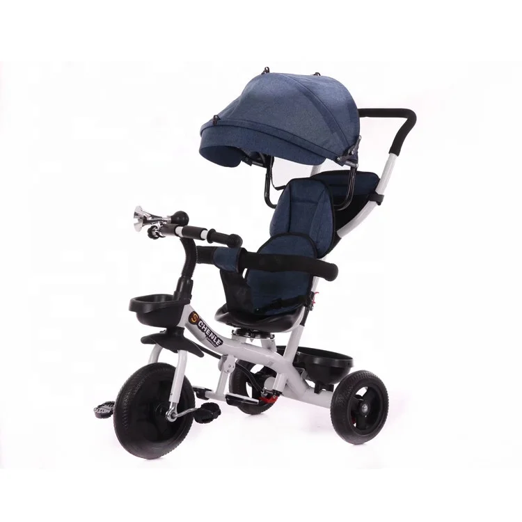 Folding Toy Closed Tricycle in Philippines Bicycle with 3 Wheels and Child Seat Baby Trike for 3 Years Old Kids