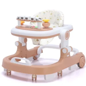 Foreign Trade Plastic Adjustable Baby Walker Anti O Shape Legs Anti Rollover One Click Folding Multi Functional Anti Fall