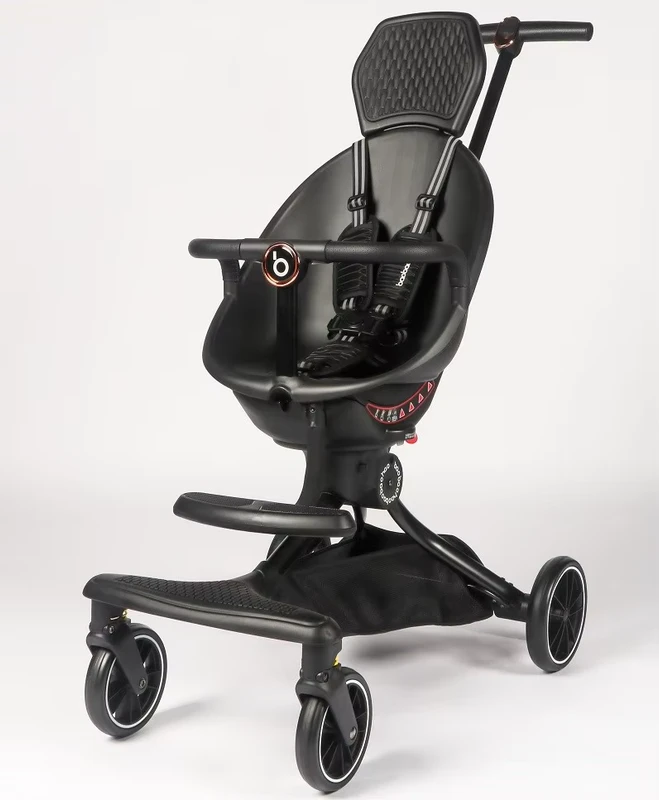 Four-Wheel Folding High Performance Baby Stroller Safe Travel System with Stylish Frame