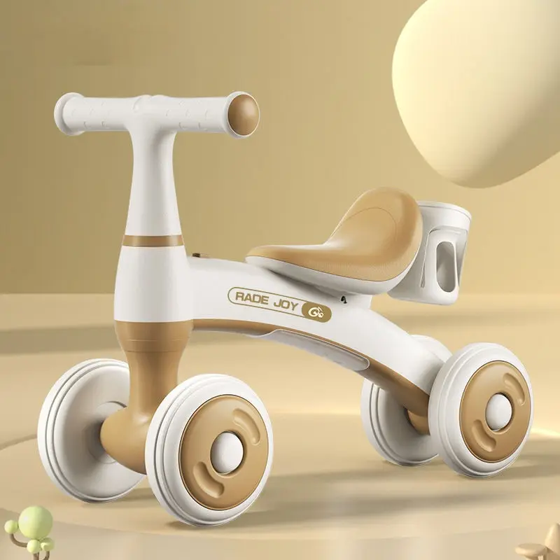 Four Wheels Music Light Infants and Toddler Baby Ride on Car Factory OEM Kids Bicycle No Pedal Sliding Balance Bike for Child
