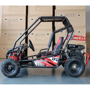 Four Wheels on Independent Suspension 4*2 196cc 4 Stroke 45km h Hunting Go kart 2 Seat Buggy with CVT