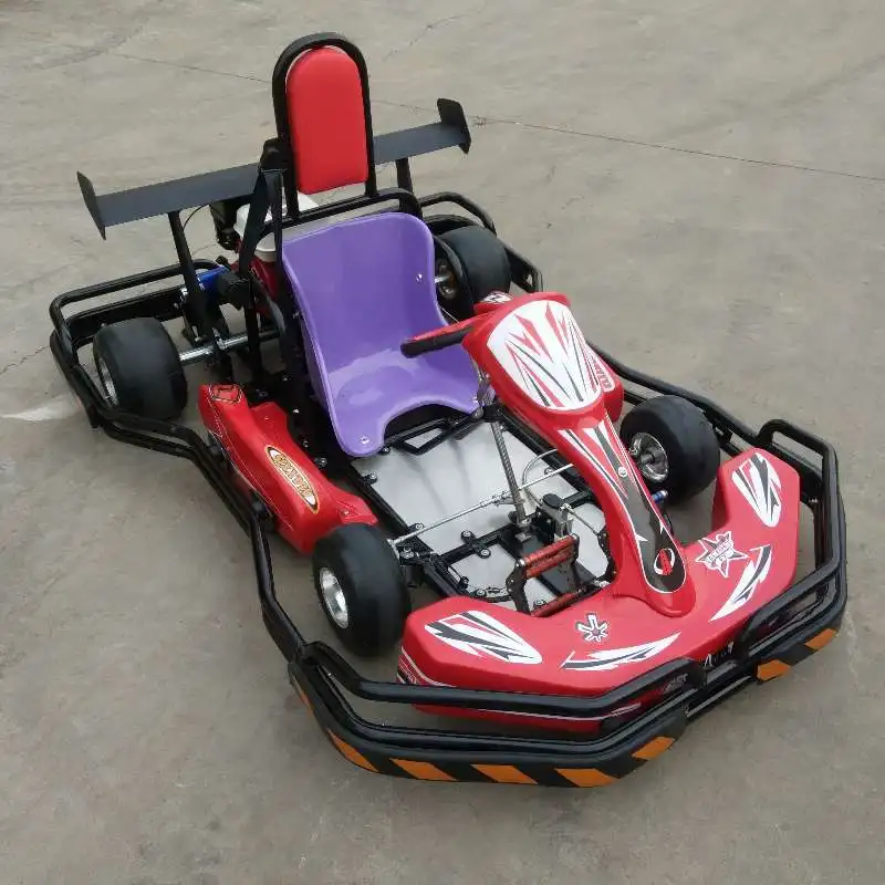 Fun and Exciting Outdoor Amusement Carnival Rides Junior Go Karts Fiberglass Material Theme Park Shopping Mall Use