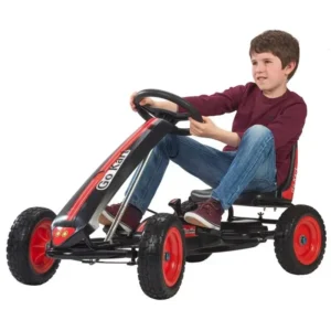 Fun and Safe Kids’ Single Seat Go Kart for Ages 3 8