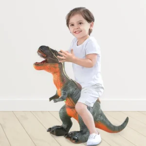 Funny Game 100cm Big Simulation Ride on Animal 3D Model Light Musical Story Giant Large Dinosaur Toys