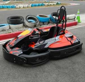 GX200 200cc Chain Drive Gas Professional Go Kart with 4 Stroke Engine 70km/h Go Cart for Senior Outdoor Karting Track