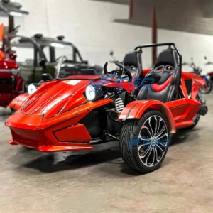 Gasoline 350CC With 2 Seats Three Wheels Drive Motorcycle for Adults Go Kart Buggy Model Rear wheel Drive Electric Reverse Trike