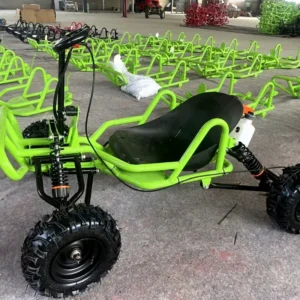 Gasoline 80CC Throttle Pedal Go Kart All Terrain UTV Beach Drift Bike Two Stroke 35km/h Speed 2X4 Drive for Outdoor Use