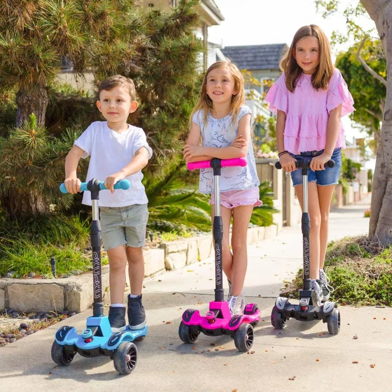 Gift Scooter Foldable Child Kids 3 Wheels Kick Kids Scooter for Children