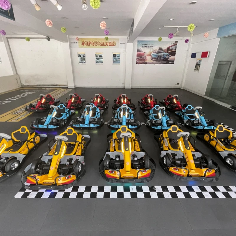 Go Cart Electric Karting Cars Race Go Kart Ride on Car for Child Youth Adult