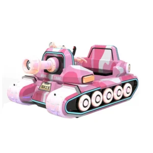 Go kart Coin operated Electric Kiddie Rides Battery Charger Bumper Tank Car for All Ages Outdoor Sports Park Playground