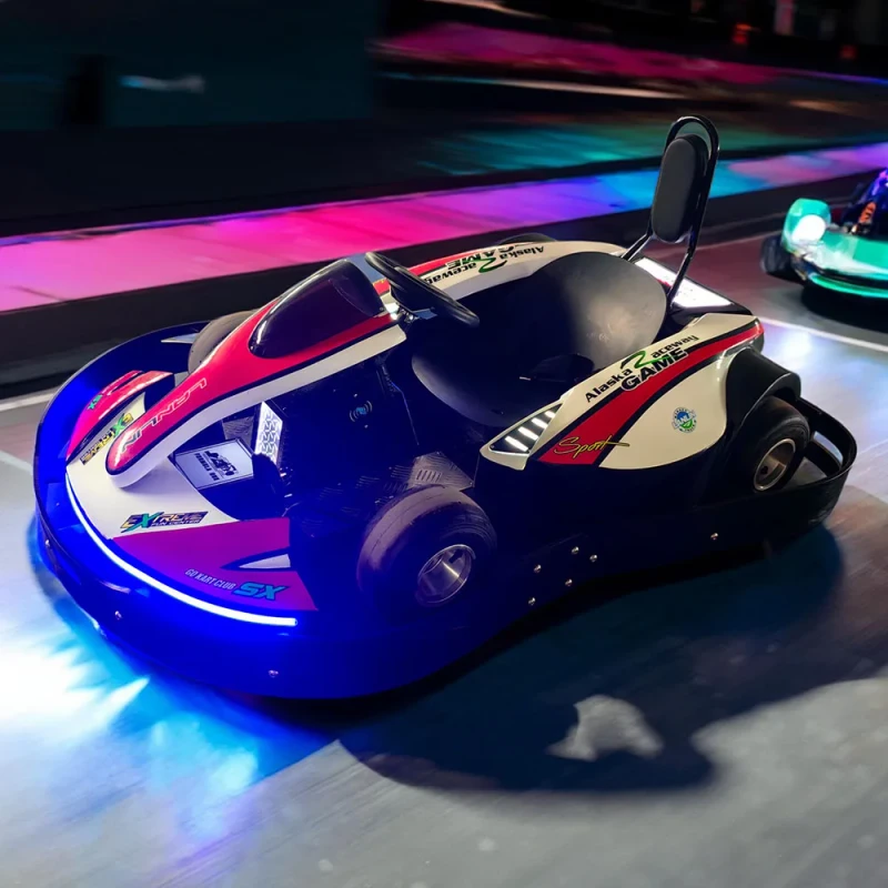 Gokart Pro 40Km/h Racing Electric Go Karts for Kids Adults Chain Drive 60V 2000W Cross Cart