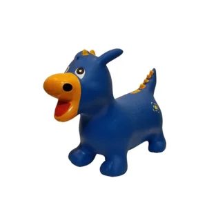 Gold Supplier Soft Inflatable PVC Dinosaur Jumping Animal Bouncer Ride On Toy for Kids to Enjoy Bouncing Hopper Hops