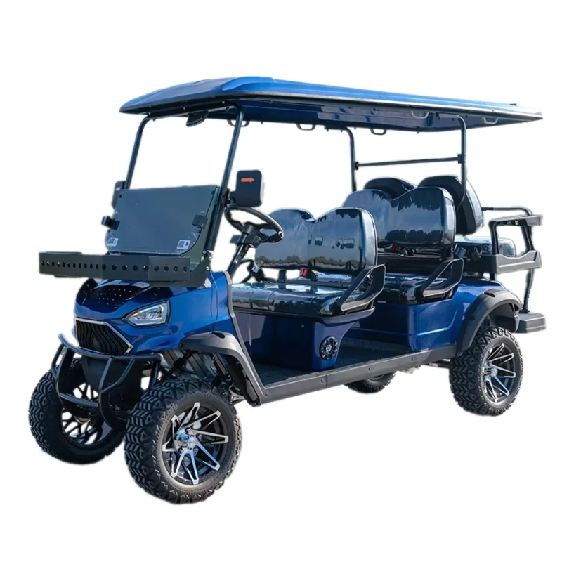 Golf Cart 6 Seat Powerful Long Range 48V AC Go Kart for Sale