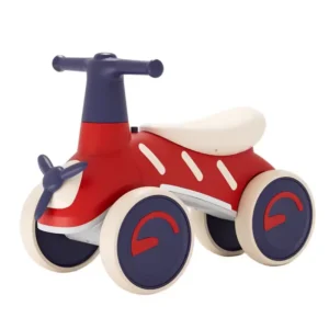 Good Quality Airplane Shape Kid Ride on Sliding Car 4 Wheels Toddler Balance Walker Toy No Power Outdoor Swing Car