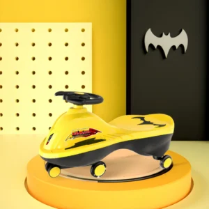 HOWAWA GX5 PU Wheel Plastic Children’s Wiggle Car Baby Swing Ride-On Toy for 2 to 4 Years Old Kids