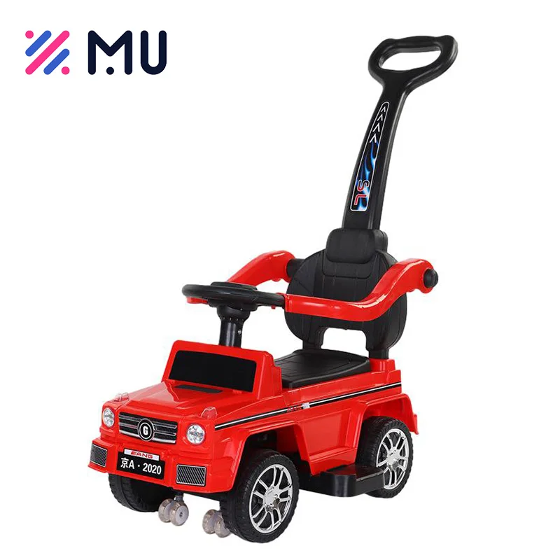 Hand Push Kid Toy Walking Foot to Floor Ride On Cars for Baby