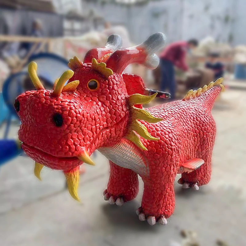 Handmade Walking Animal Dinosaur Battery Rides Entertainment Car Electric Outdoor or Indoor Amusement Park Rides Equipment
